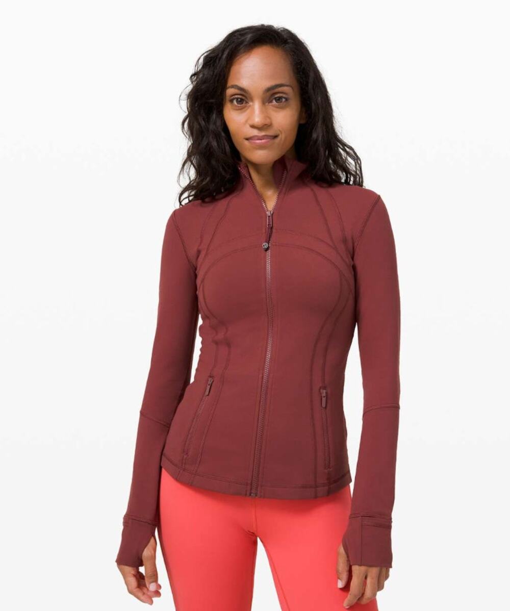 Lululemon savannah maroon define jacket - size 10